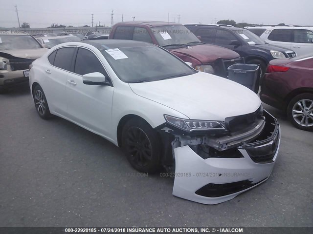 19UUB1F54FA008210 - 2015 ACURA TLX TECH WHITE photo 1