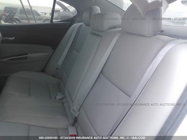 19UUB1F54FA008210 - 2015 ACURA TLX TECH WHITE photo 8