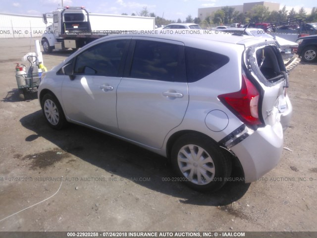 3N1CE2CP8GL353928 - 2016 NISSAN VERSA NOTE S/S PLUS/SV/SL/SR SILVER photo 3