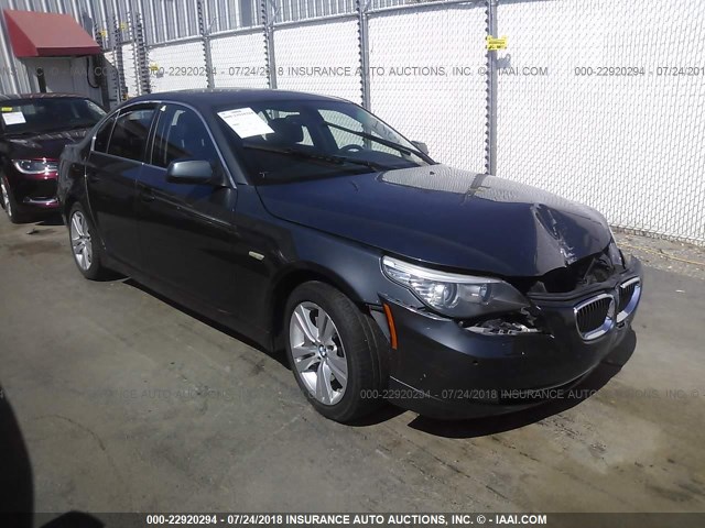 WBANV1C53AC443552 - 2010 BMW 528 XI GRAY photo 1