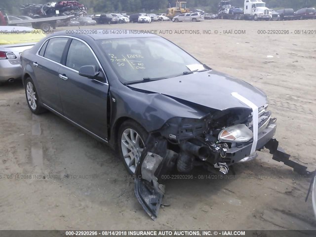 1G1ZK577484196216 - 2008 CHEVROLET MALIBU LTZ ნაცრისფერი ფოტო 1