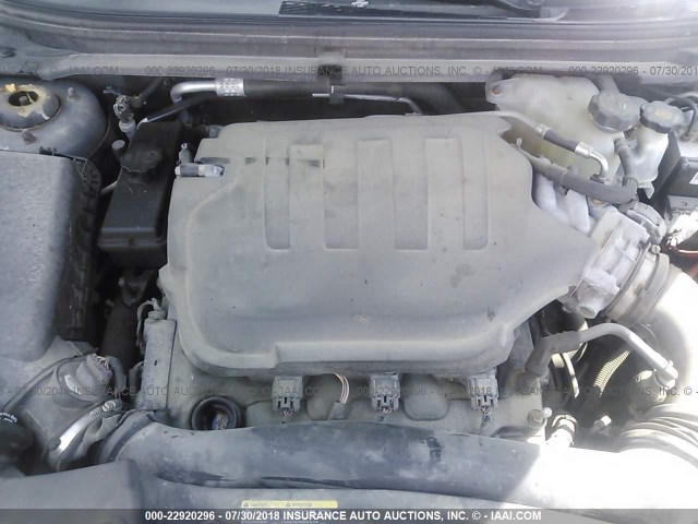 1G1ZK577484196216 - 2008 CHEVROLET MALIBU LTZ ნაცრისფერი ფოტო 10