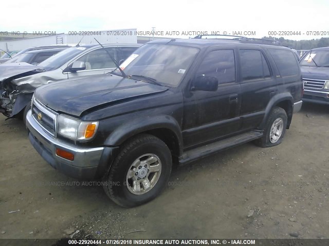 JT3HN87R1V0077351 - 1997 TOYOTA 4RUNNER LIMITED BLACK photo 2