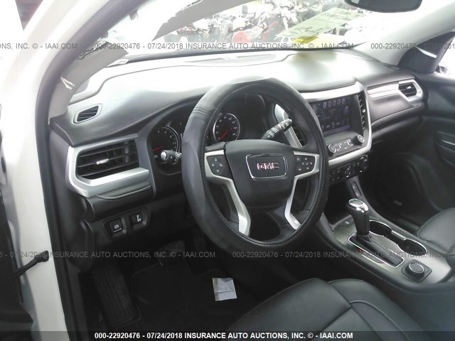 1GKKNMLS8HZ256624 - 2017 GMC ACADIA SLT-1 Biały zdjęcie 5