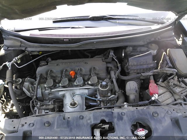 2HGFB2F90FH540797 - 2015 HONDA CIVIC EXL 黑色 照片 10