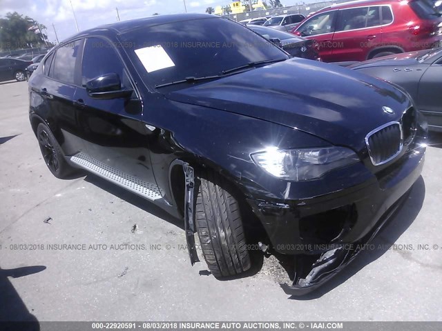 5UXFG2C5XCL780812 - 2012 BMW X6 XDRIVE35I BLACK photo 1