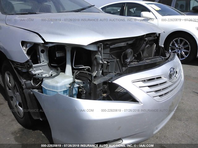 4T1BE46K19U333349 - 2009 TOYOTA CAMRY SE/LE/XLE SILVER photo 6