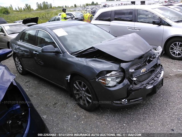 1G1ZK57729F210295 - 2009 CHEVROLET MALIBU LTZ 灰色 照片 1