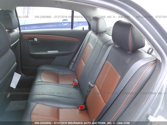 1G1ZK57729F210295 - 2009 CHEVROLET MALIBU LTZ 灰色 照片 8