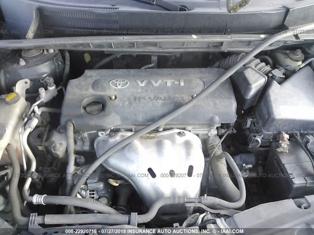 JTLKE50E281006461 - 2008 TOYOTA SCION XB Сұр фото 10