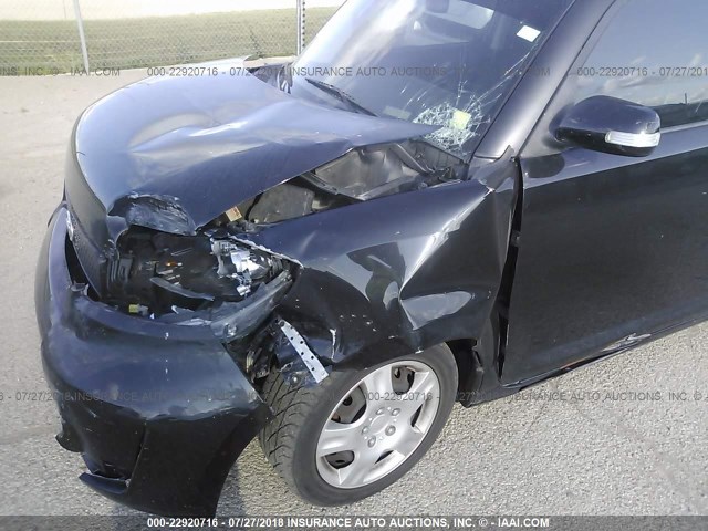 JTLKE50E281006461 - 2008 TOYOTA SCION XB Сұр фото 6