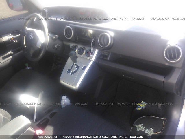 JTLKE50E381016030 - 2008 TOYOTA SCION XB Gümüş foto 5