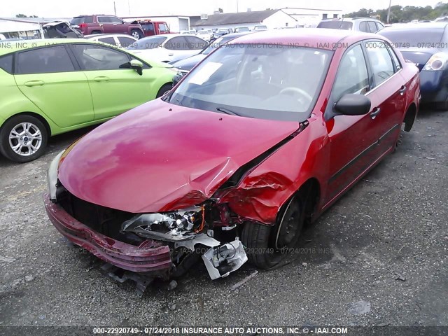 JF1GE61658H524110 - 2008 SUBARU IMPREZA 2.5I RED photo 6