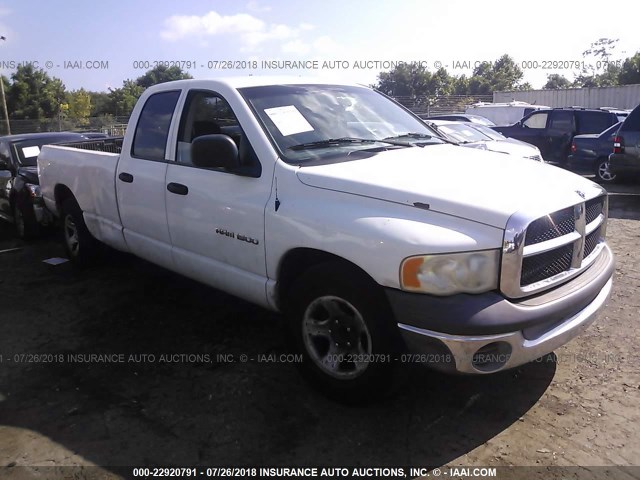 3D7HA18N02G195768 - 2002 DODGE RAM 1500 WHITE photo 1