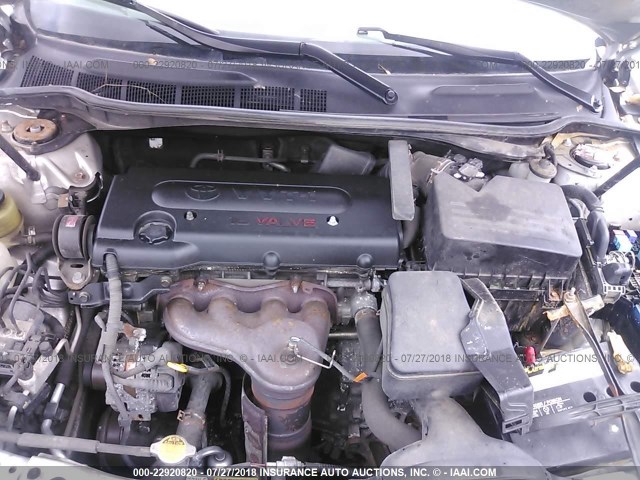 4T1BE46K49U301897 - 2009 TOYOTA CAMRY SE/LE/XLE ვერცხლისფერი ფოტო 10