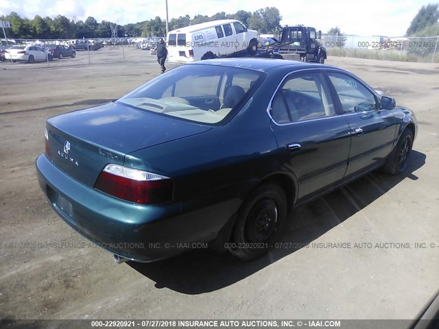 19UUA56852A028965 - 2002 ACURA 3.2TL TYPE-S GREEN photo 4