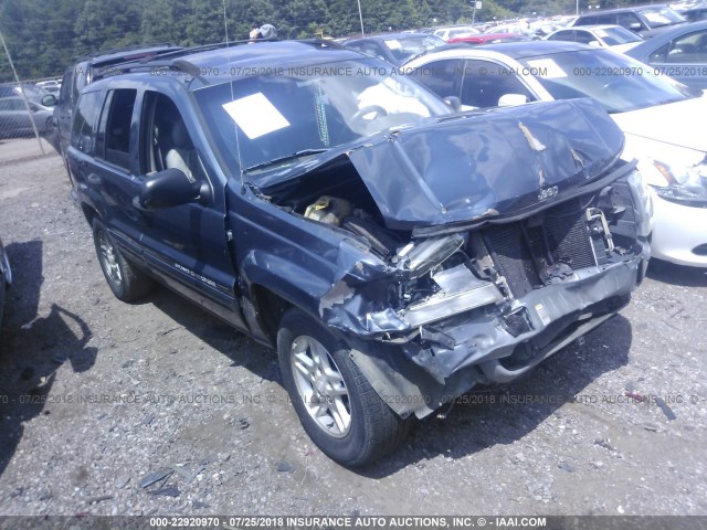 1J4GX48S84C359974 - 2004 JEEP GRAND CHEROKEE LAREDO/COLUMBIA/FREEDOM 蓝色 照片 1