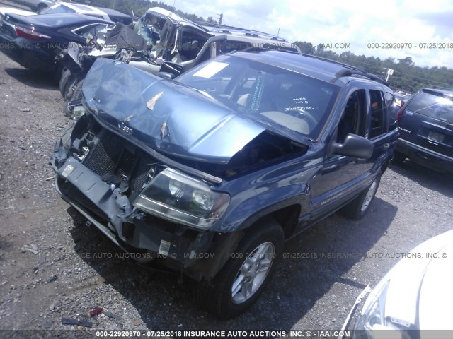 1J4GX48S84C359974 - 2004 JEEP GRAND CHEROKEE LAREDO/COLUMBIA/FREEDOM 蓝色 照片 2