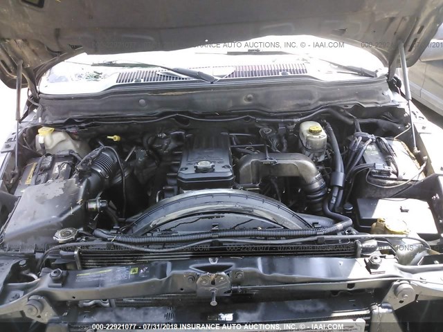 3D7KS28C65G813512 - 2005 DODGE RAM 2500 ST/SLT 黑色 照片 10