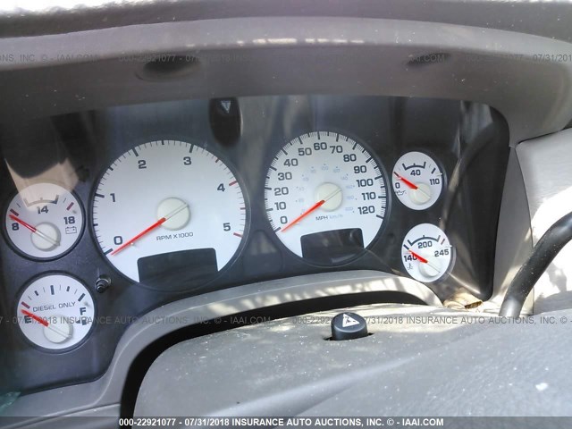 3D7KS28C65G813512 - 2005 DODGE RAM 2500 ST/SLT 黑色 照片 7