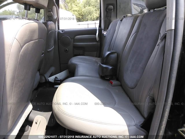 3D7KS28C65G813512 - 2005 DODGE RAM 2500 ST/SLT 黑色 照片 8