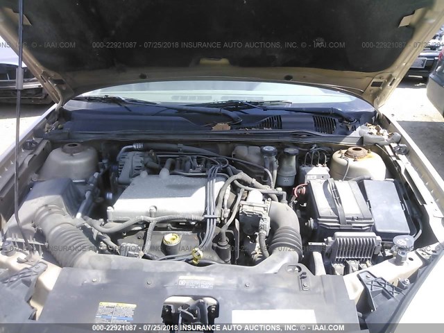 1G1ZT64864F179626 - 2004 CHEVROLET MALIBU MAXX LS 金色 照片 10