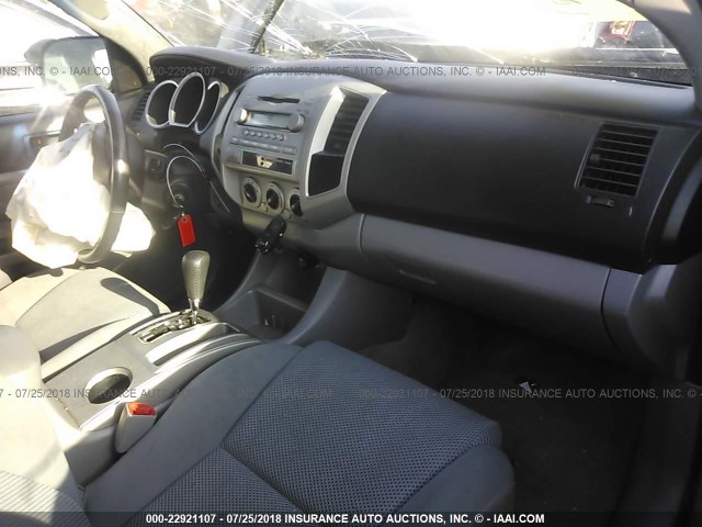 5TEJU62N67Z459984 - 2007 TOYOTA TACOMA DOUBLE CAB PRERUNNER BLACK photo 5