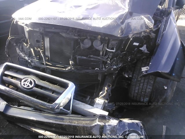 5TEJU62N67Z459984 - 2007 TOYOTA TACOMA DOUBLE CAB PRERUNNER BLACK photo 6