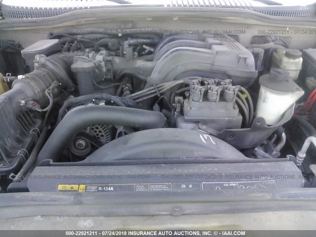 1FMZU73EX5UA92662 - 2005 FORD EXPLORER XLT/XLT SPORT/NBX 米色 照片 10