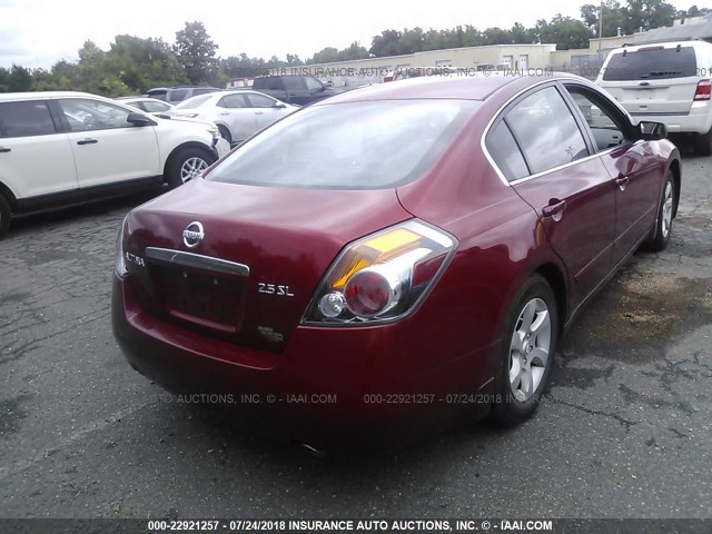 1N4AL21E79C189197 - 2009 NISSAN ALTIMA 2.5/2.5S RED photo 4