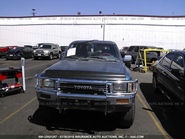 JT3VN39W8M8022002 - 1991 TOYOTA 4RUNNER VN39 SR5 蓝色 照片 6