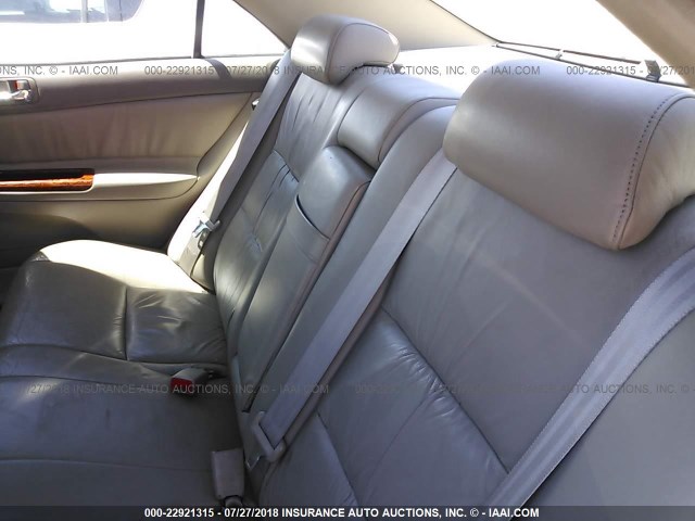 JTDBF30K320009305 - 2002 TOYOTA CAMRY LE/XLE/SE 米色 照片 8