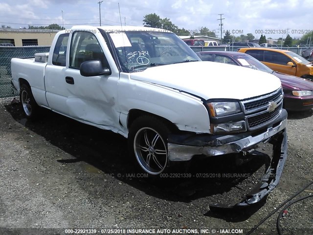 1GCEC19X17Z107289 - 2007 CHEVROLET SILVERADO C1500 CLASSIC WHITE photo 6