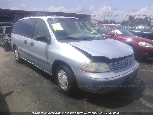 2FMZA51451BA14992 - 2001 FORD WINDSTAR LX SILVER photo 1