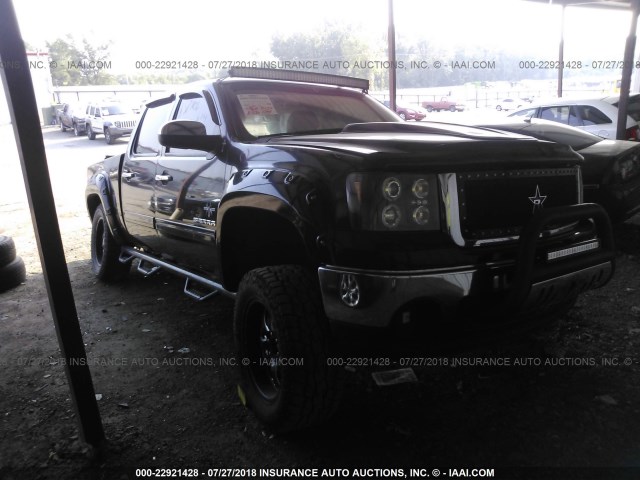 3GTP2VE72DG340358 - 2013 GMC SIERRA K1500 SLE BLACK photo 1