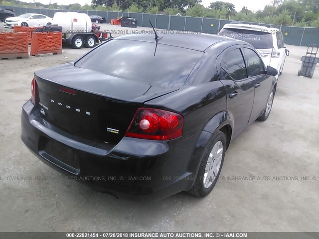 1B3BD4FG0BN543493 - 2011 DODGE AVENGER EXPRESS 黑色 照片 4