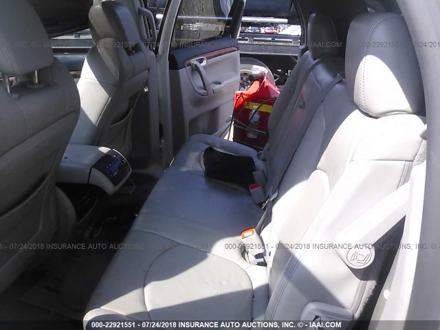 5GZER237X8J113197 - 2008 SATURN OUTLOOK XR თეთრი ფოტო 8