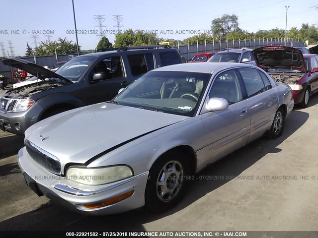 1G4CW54KXY4264010 - 2000 BUICK PARK AVENUE  SILVER photo 2