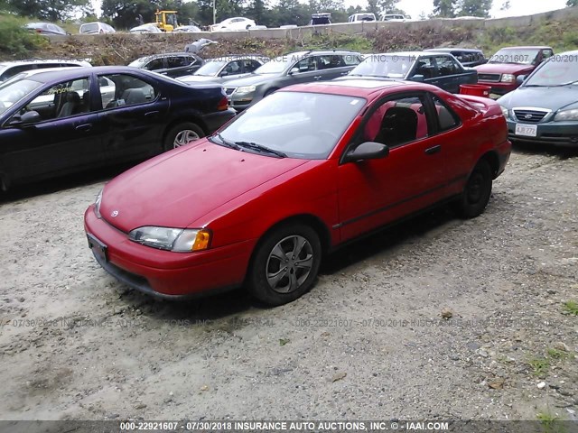 JT2EL45F5N0084690 - 1992 TOYOTA PASEO RED photo 2