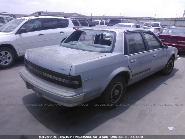 1G4AG55M2S6406477 - 1995 BUICK CENTURY SPECIAL BLUE photo 4
