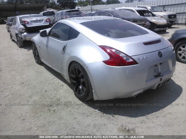 JN1AZ4EH3EM632963 - 2014 NISSAN 370Z TOURING/NISMO SILVER photo 3