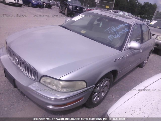 1G4CU541434154298 - 2003 BUICK PARK AVENUE ULTRA SILVER photo 2