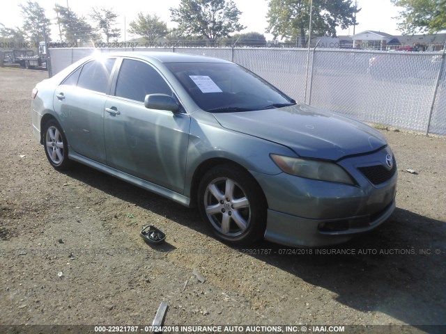 4T1BE46K47U552657 - 2007 TOYOTA CAMRY NEW GENERAT CE/LE/XLE/SE GREEN photo 1