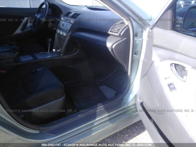 4T1BE46K47U552657 - 2007 TOYOTA CAMRY NEW GENERAT CE/LE/XLE/SE GREEN photo 5