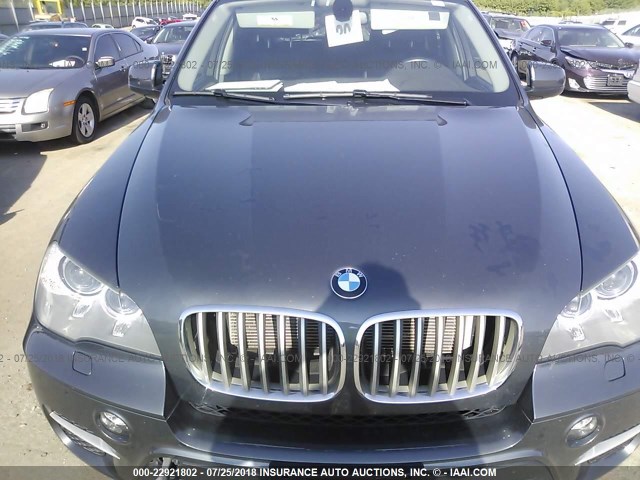 5UXZW0C57CL672569 - 2012 BMW X5 XDRIVE35D GRAY photo 6