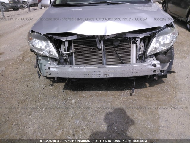 JTDBL40E09J029136 - 2009 TOYOTA COROLLA LE/XLE SILVER photo 6