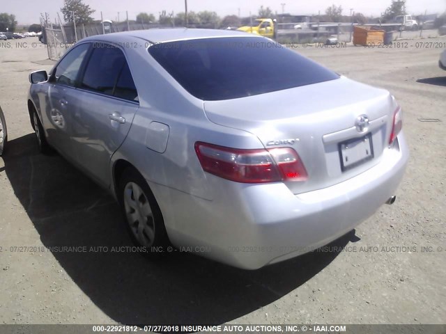 4T1BE46K97U712158 - 2007 TOYOTA CAMRY NEW GENERAT CE/LE/XLE/SE SILVER photo 3