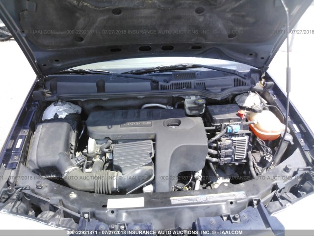 1G8AJ55F57Z202246 - 2007 SATURN ION LEVEL 2 Mavi foto 10
