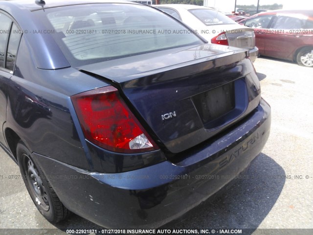 1G8AJ55F57Z202246 - 2007 SATURN ION LEVEL 2 Mavi foto 6