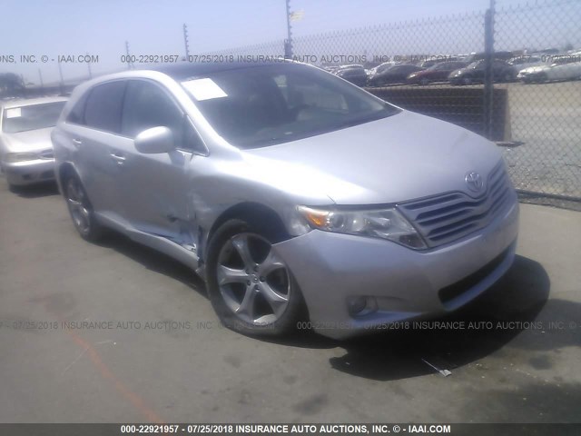 4T3ZK3BB8BU041329 - 2011 TOYOTA VENZA SILVER photo 1